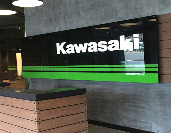 kawasaki showroom